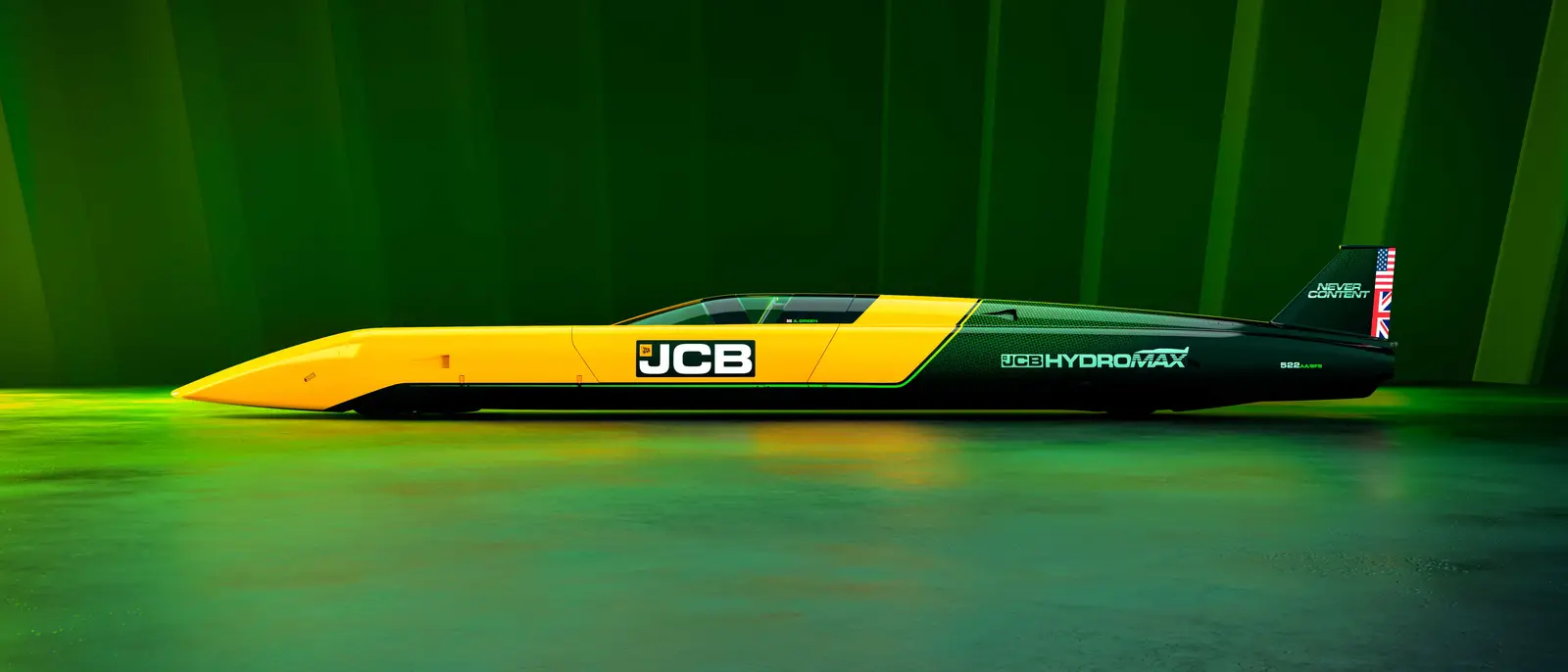 JCB Hydromax Land Speed Record