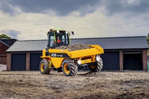 JCB Previews Hi Viz 7 Tonne Site Dumper 