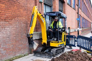 Electricity North West Electric Mini Excavator 19C-1E