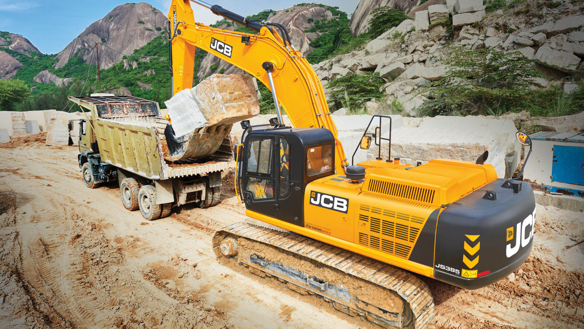 JS385LC HD Tracked Excavator 