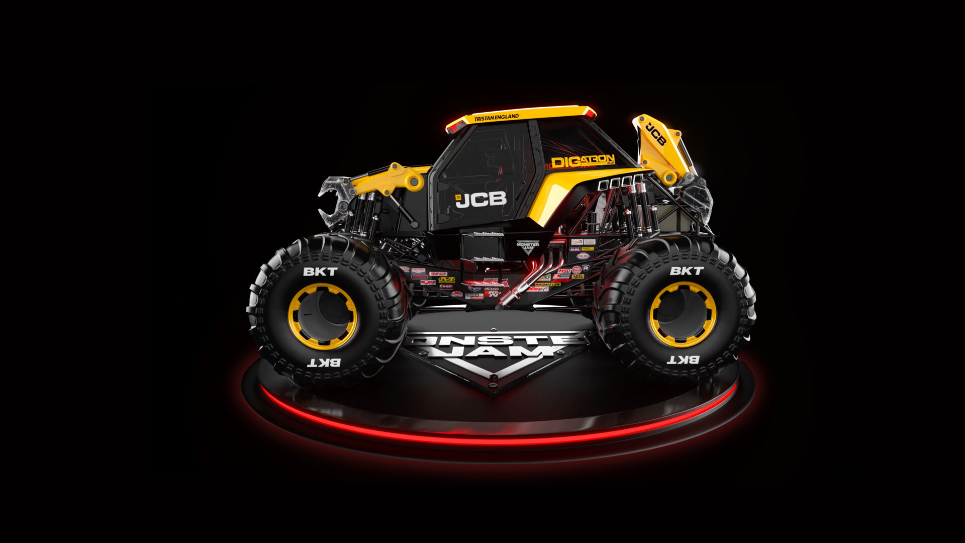 Monster Jam x JCB