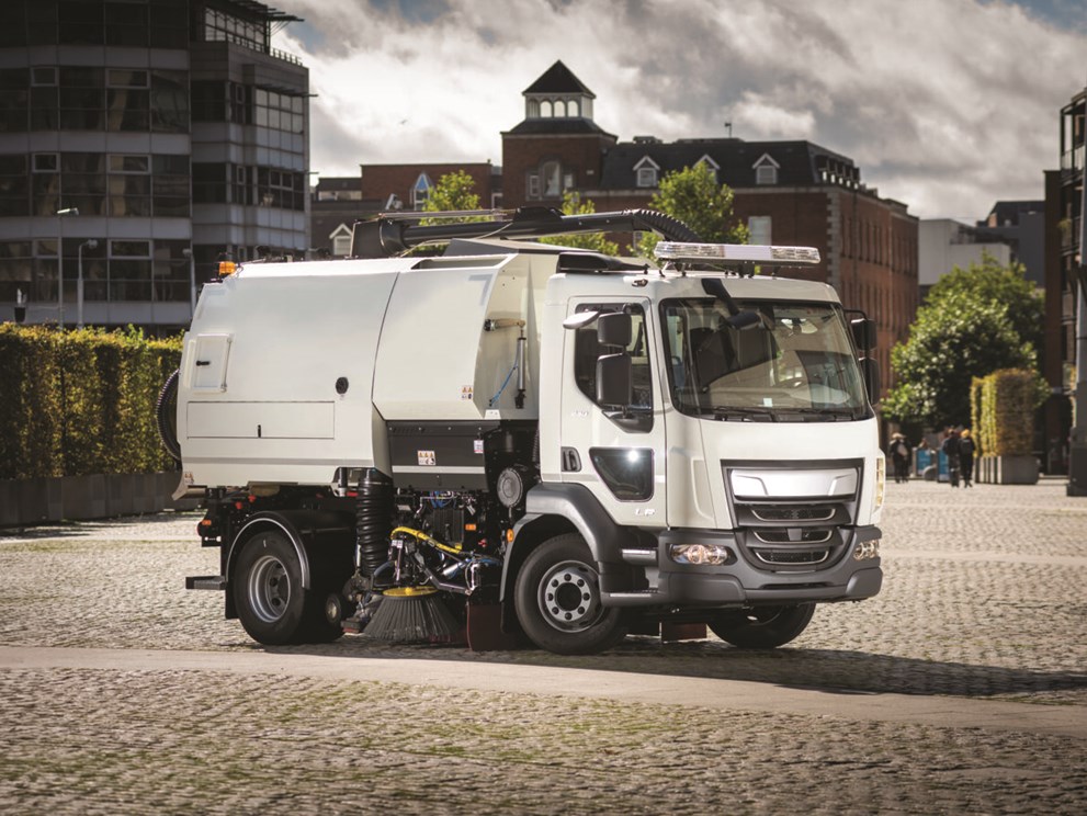 De-badged Sweeper for use on Municipal Banner 