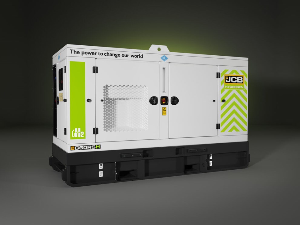 The JCB Hydrogen Generator | A pioneering power supply