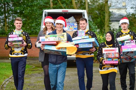 Christmas all wrapped up as JCB toy appeal brings festive joy 